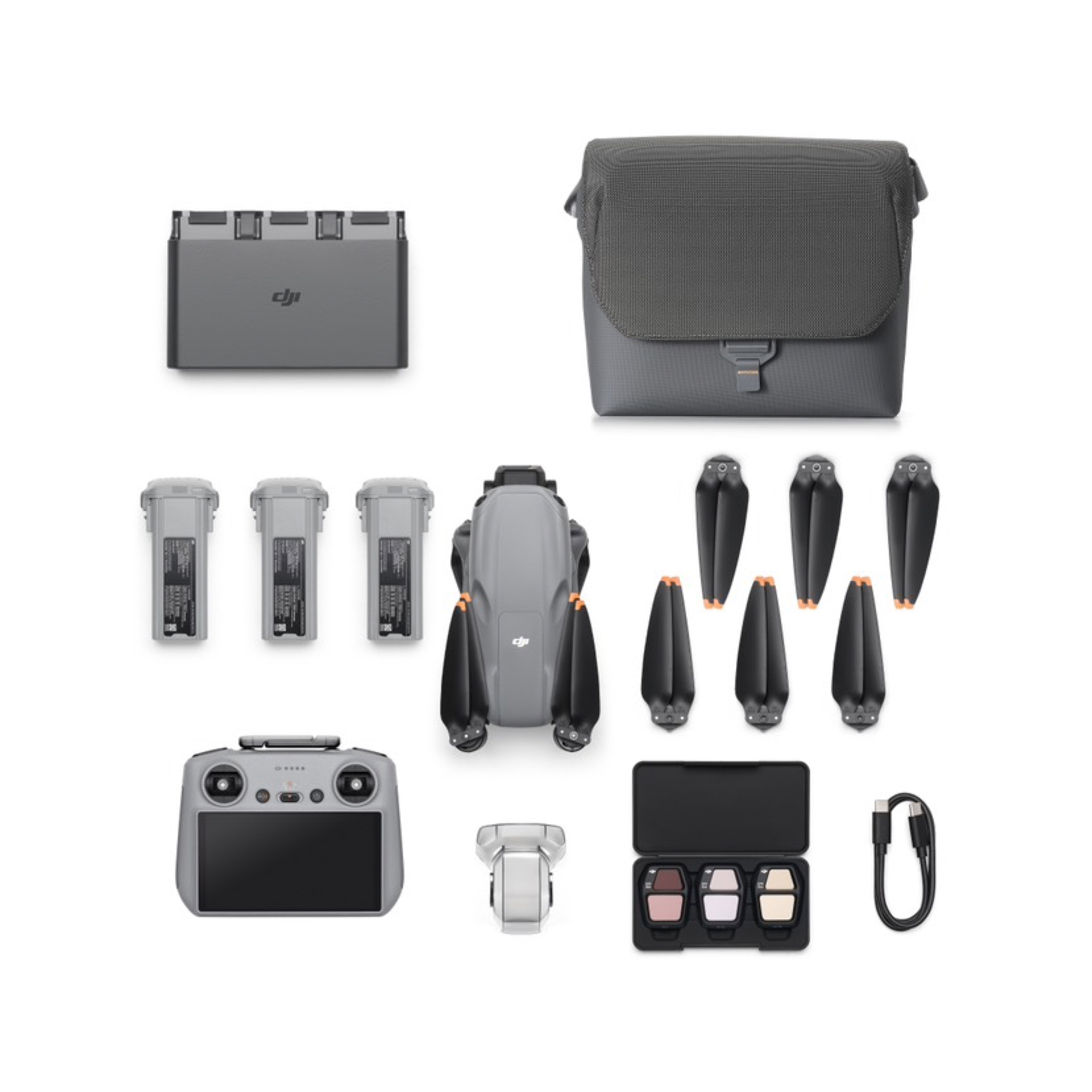 DJI Air 3S 플라이 모어 콤보 (DJI RC 2 포함)