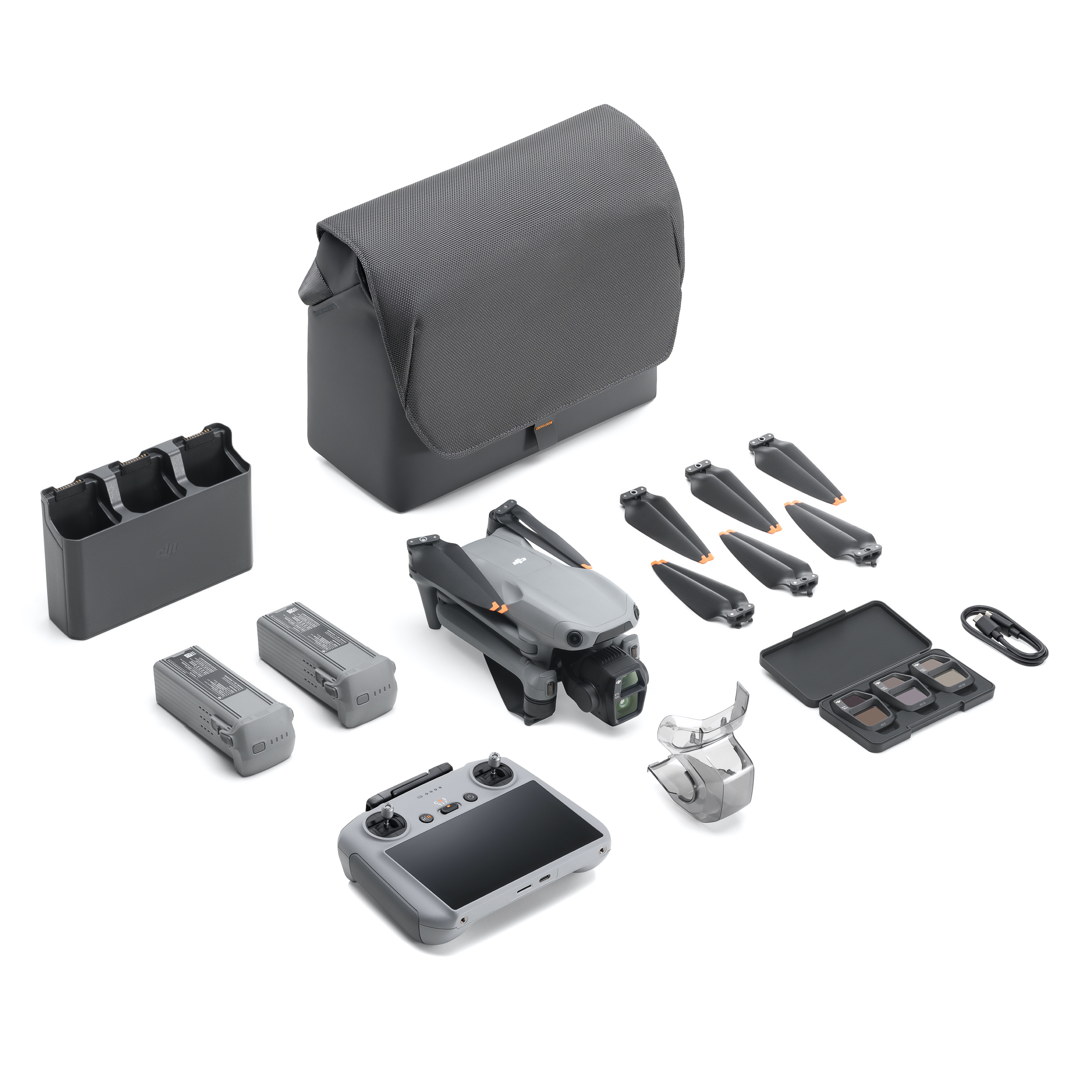 DJI Air 3S 플라이 모어 콤보 (DJI RC 2 포함)