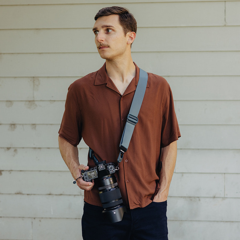 픽디자인 슬라이드 카메라스트랩 오션