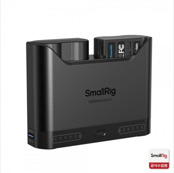 스몰리그 5486 니콘 EN-EL15c 카메라 배터리 PD 3.0 고속 충전기 키트