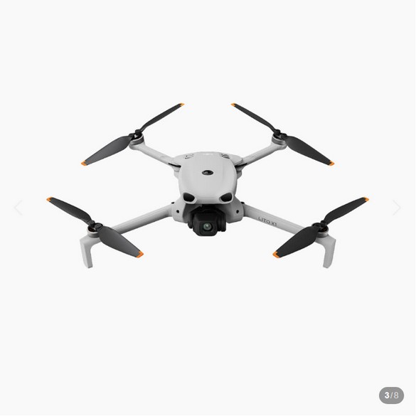 DJI Lito X1 플라이 모어 콤보 플러스 (DJI RC 2 포함) 리토 X1 드론