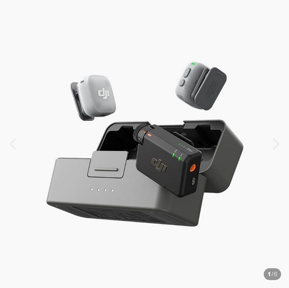 DJI Mic Mini 2 (2 TX + 1 RX + 충전 케이스) 마이크 세트