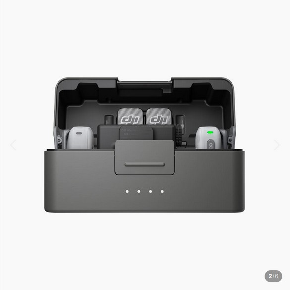 DJI Mic Mini 2 (2 TX + 1 RX + 충전 케이스) 마이크 세트
