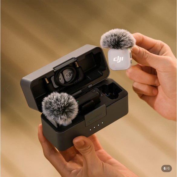 DJI Mic Mini 2 (2 TX + 1 RX + 충전 케이스) 마이크 세트