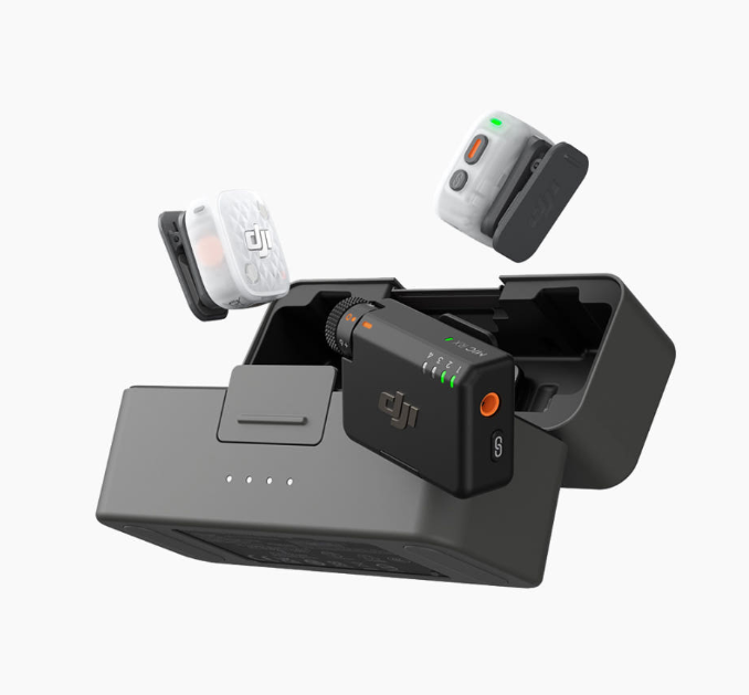 DJI Mic Mini 2S (2 TX + 1 RX + 충전 케이스) 마이크 세트