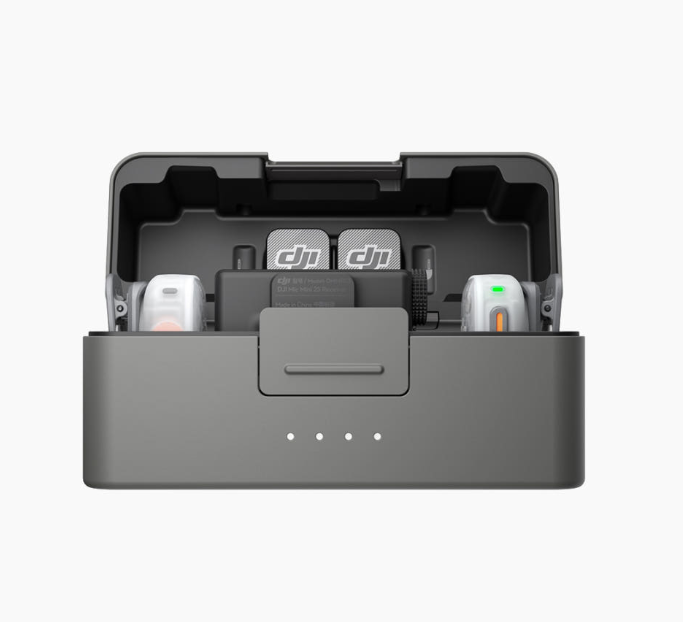 DJI Mic Mini 2S (2 TX + 1 RX + 충전 케이스) 마이크 세트