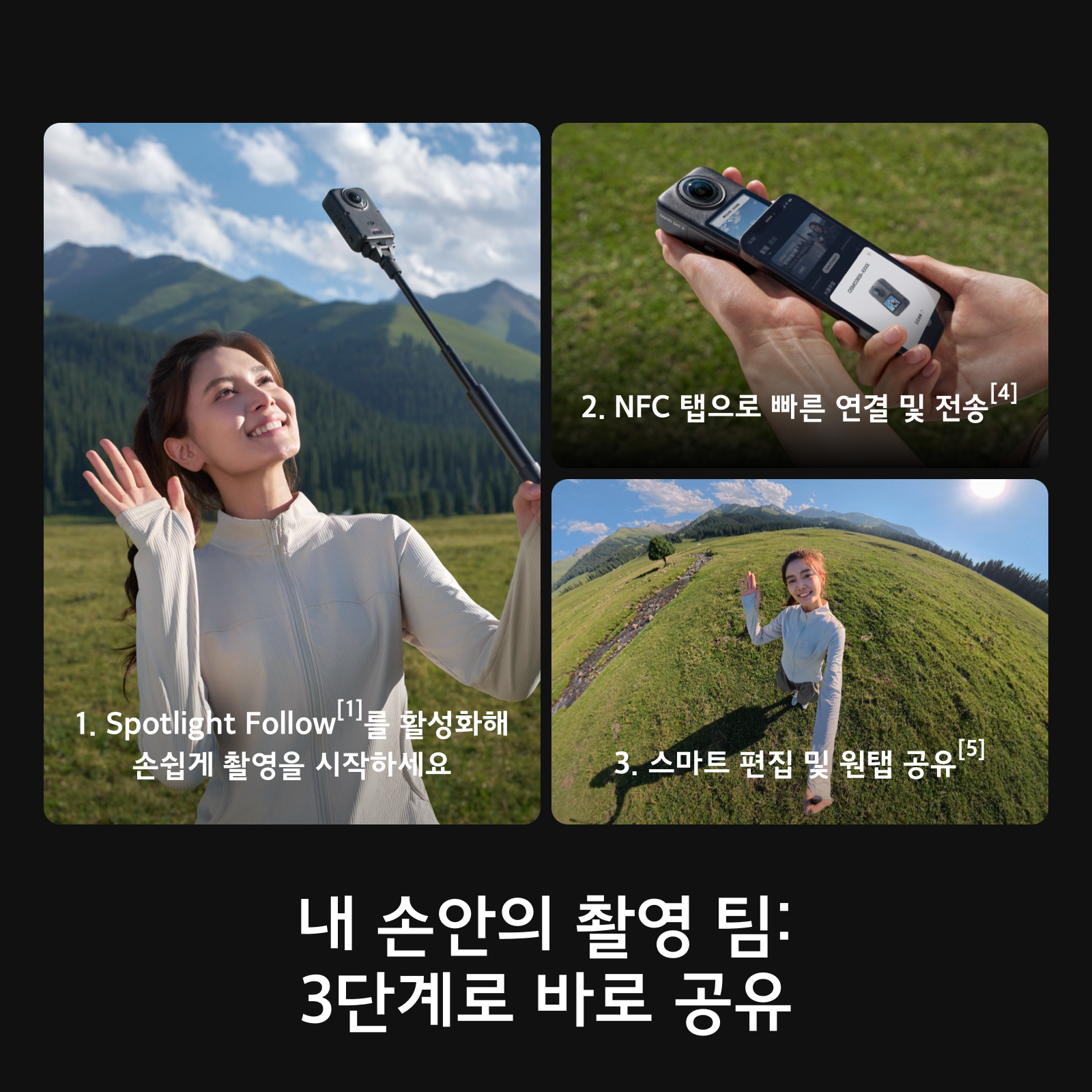 Osmo 360 II 스탠더드 콤보